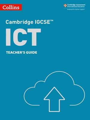 cover image of Cambridge IGCSE ICT Teacher's Guide